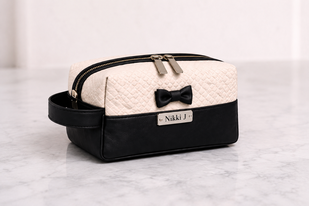 Nikki J Signature Tuxedo Dopp Kit